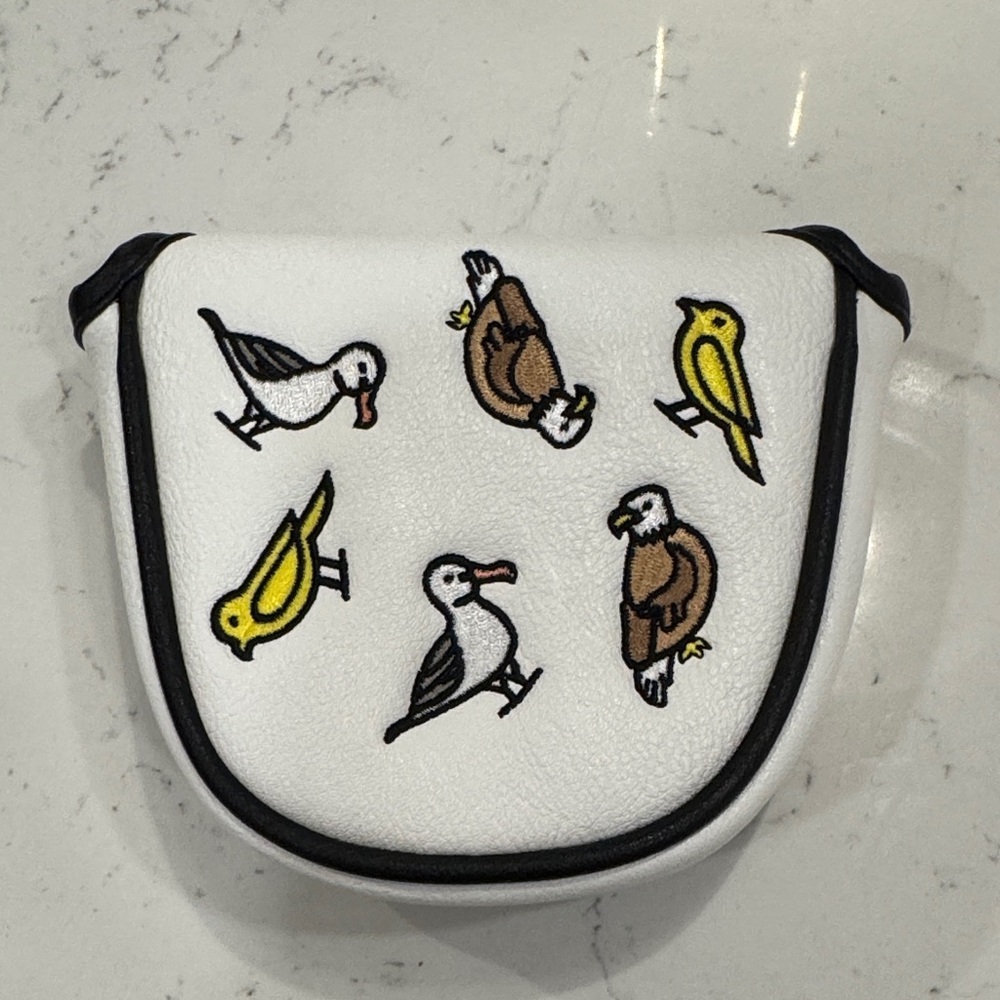 “Fore The Birds” Mallet Putter Cover